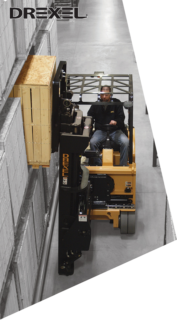 Electric Multi-Purpose VNA Articulated Forklift Truck